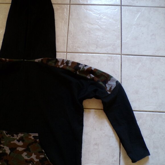 1/1 Ucantseeme2 Custom UNIQUE Hoodie one of one Camo Designed/Stitched Eric Seed - Picture 5 of 13